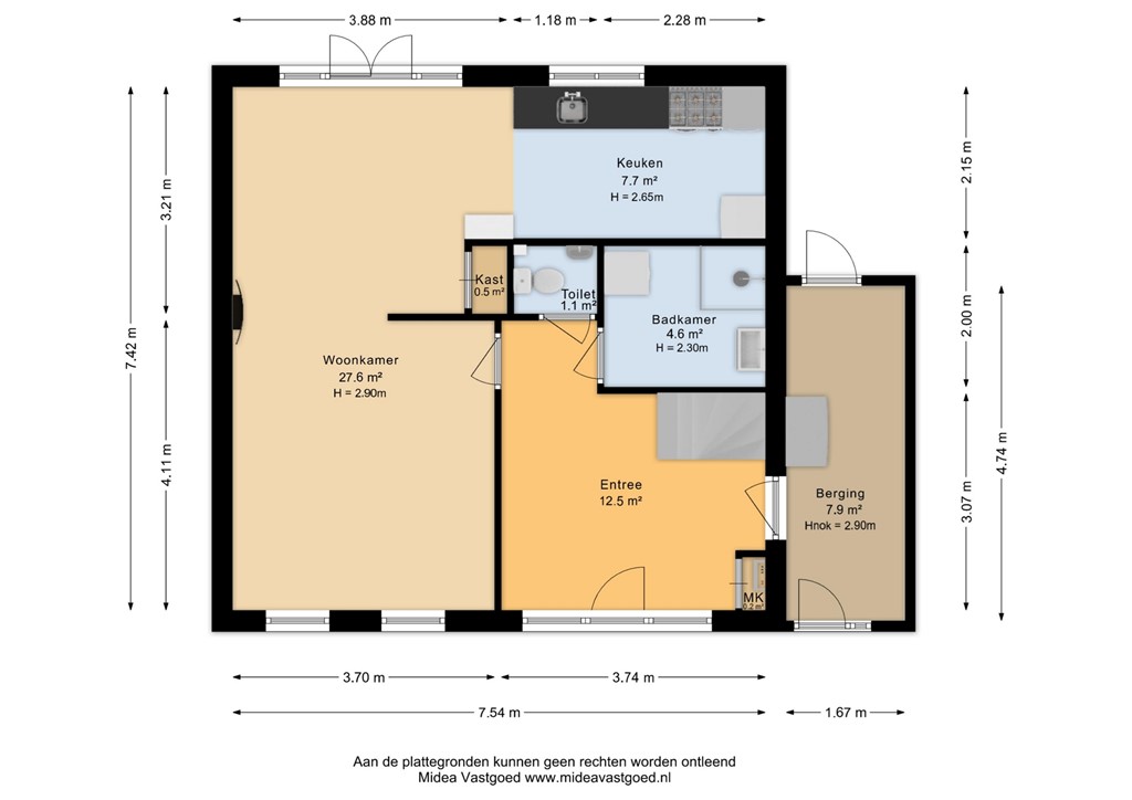 mediumsize floorplan
